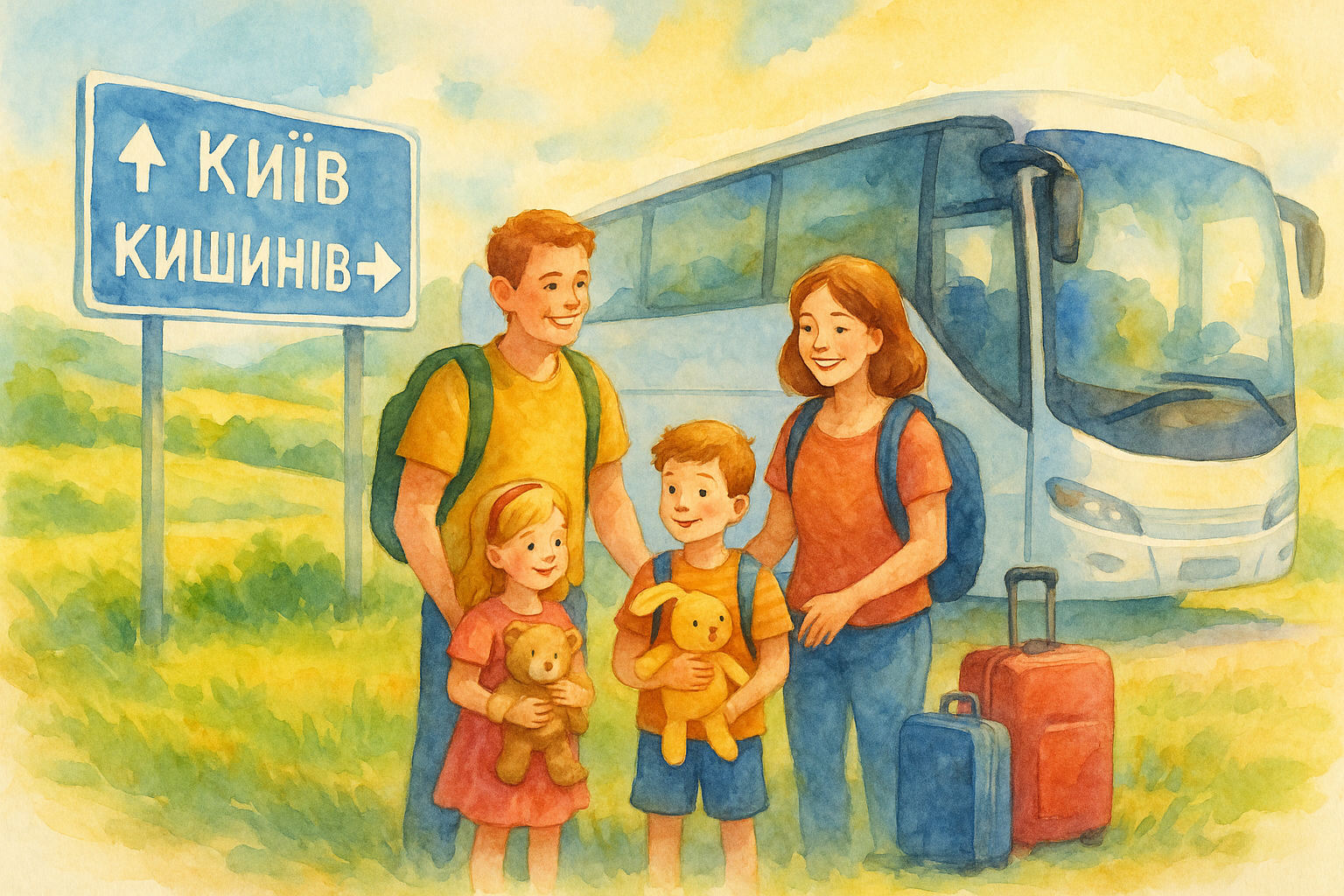 Поездка с детьми за границу