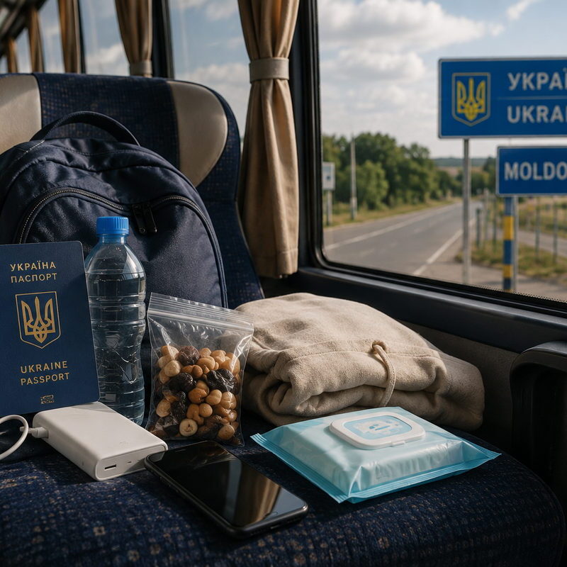 Що можна взяти в автобус Україна - Молдова